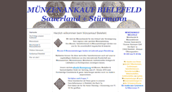 Desktop Screenshot of muenzenankauf-bielefeld.de